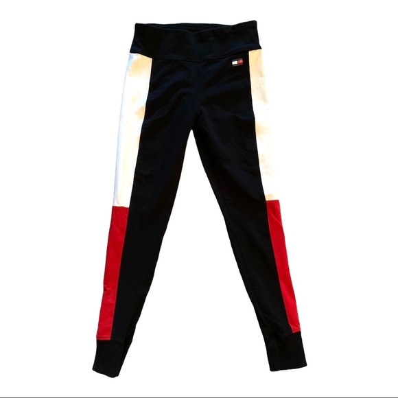 Tommy Hilfiger Sport Colorblocked Logo Leggings - Picture 7 of 8